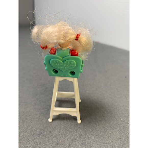 Vintage Mattel 1998 Eatin Fun Kelly Doll Barbie McDonalds Happy Meal Toy with Br - Picture 3 of 5